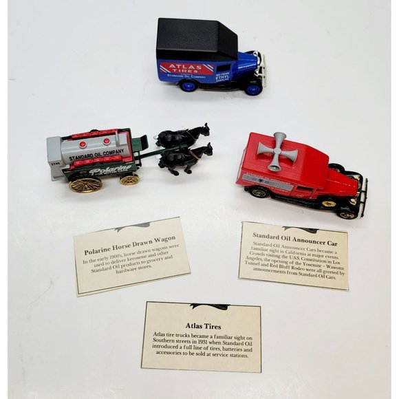 Vintage Lledo Standard Oil Trucks, Atlas Tires, Polarine Wagon Vintage JR274 - Picture 10 of 10